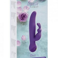 Touch By Swan Duo Rabbit Vibrator - Purple