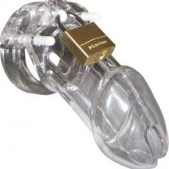 CB-6000 Male Chastity Device Clear 3 1/4"Cage