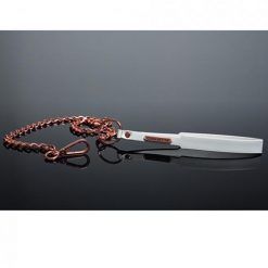 Pleasure Collection Leash - White/rose Gold