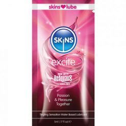 Skins Excite Water Based Lubricant - 5 Ml Foil