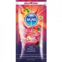 Skins Water Based Lubricant - 5 Ml Foil Mango & Passionfruit