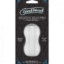 Goodhead Helping Head Pro Ultraskyn Stroker - Frost