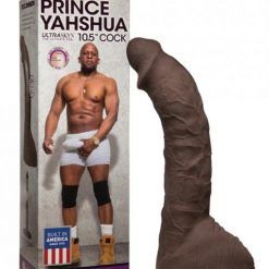Prince Yahshua Ultraskyn 10.5 inches Cock Brown Dildo