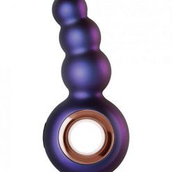 Hueman Outer Space Vibrating Anal Plug - Purple