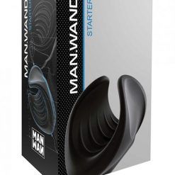 Man Wand Starter Black Masturbation Tool