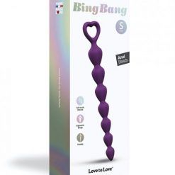 Love To Love Bing Bang Anal Beads - Violet Small