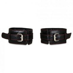 Sultra Lambskin Ankle Cuffs Black