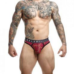 Male Basics Sexy Pouch Thong Tweed Lg