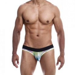 Male Basics Mob Aero Jock Green Dye Xl