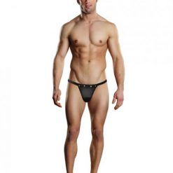 Male Power Bong Thong Black L/XL