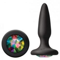 Glams Mini Butt Plug Rainbow Gem