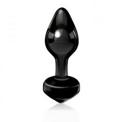 Icicles #44 Black Glass Butt Plug