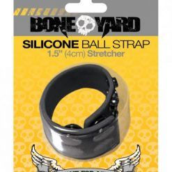Boneyard Silicone Ball Strap Black