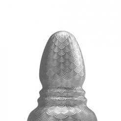 665 Stretch'r Ripple Butt Plug - M Gun Metal