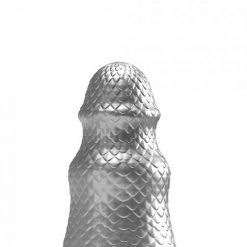 665 Stretch'r Scaly Butt Plug - M Gun Metal