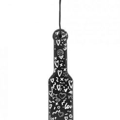 Ouch! Love Street Art Fashion Printed Paddle Black