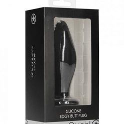 Shots Ouch Edgy Butt Plug - Black