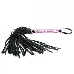 Spartacus Faux Leather Flogger - Pink