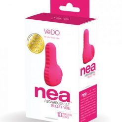 Vedo Nea Rechargeable Finger Vibe - Foxy Pink
