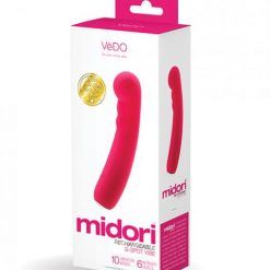 Vedo Midori Rechargeable G Spot Vibe - Foxy Pink