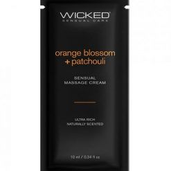 Wicked Sensual Care Orange Blossom & Patchouli Massage Cream  - .34 Oz
