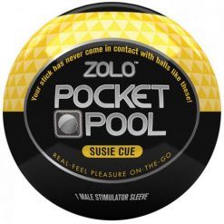 Zolo Pocket Pool Susie Cue Yellow Sleeve