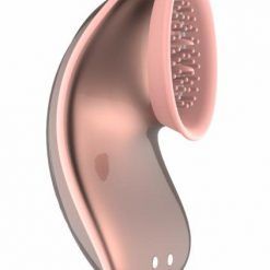 Twitch Hands-free Suction And Vibration Toy Rose Gold