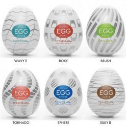 Tenga Easy Beat Egg Standard Masturbator 6 Pack