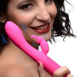 Rebel Rabbit 21X Silicone Vibrator Pink