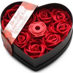 The Rose Lover's Gift Box 10x Clit Suction Rose - Red