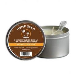 3 In 1 Suntouched Round Massage Oil Candle Dreamsicle