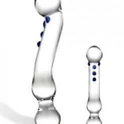 Glas 6 inches Curved G-Spot Glass Dildo