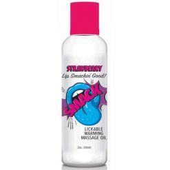 Smack Strawberry 2 Oz Warming Massage Oil