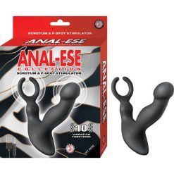 Anal-ese Collection Scrotum & P-spot Stimulator Black