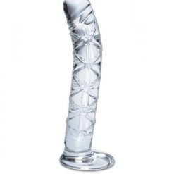 Icicles No 60 Glass G-Spot Dong Clear