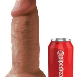 King Cock 10"Chubby Dildo - Tan