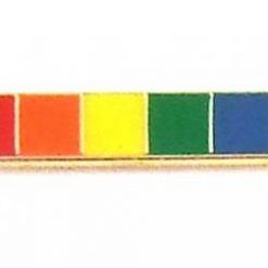 Gaysentials Lapel Pin Rainbow Bar