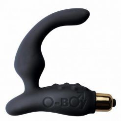 O Boy 7 Speed Waterproof Prostate Stimulator - Black