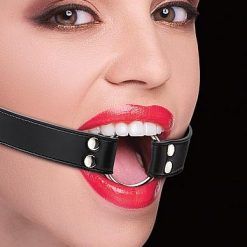 Ouch Ring Gag Black O/S