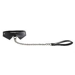 Ouch Exclusive Collar & Leash Black