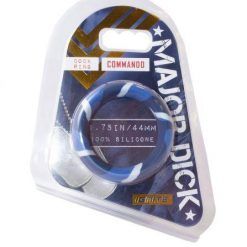 Major Dick Commando Silicone Donut Blue Camo 1.75 inches
