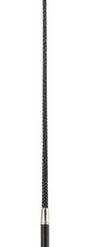 18 inches Medium Tip Riding Crop Black