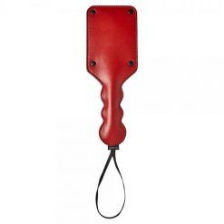 Sportsheets Saffron Square Paddle Black Red