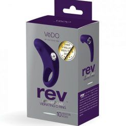 Vedo Rev Rechargeable C-ring Vibrating Purple