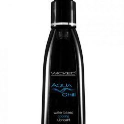 Wicked Aqua Chill Cooling Water Based Lubricant 4oz