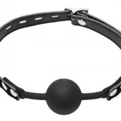 Premium Hush Locking Silicone Ball Gag